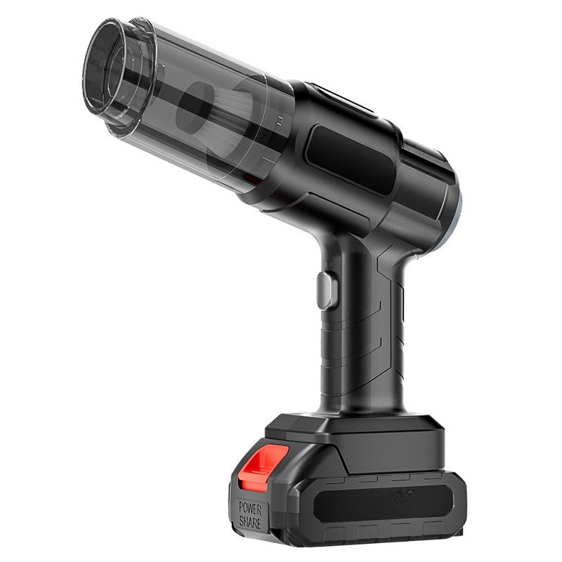 Dryer Car Blower - เครื่องดูดฝุ่นไร้สายสำหรับรถยนต์, เครื่องเป่าผมแรงสูงสำหรับใช้ในบ้าน, เครื่องเป่าฝุ่นอัจฉริยะแบบไร้แปรงถ่าน, ใช้งานได้สองรูปแบบสำหรับบ้านและรถยนต์