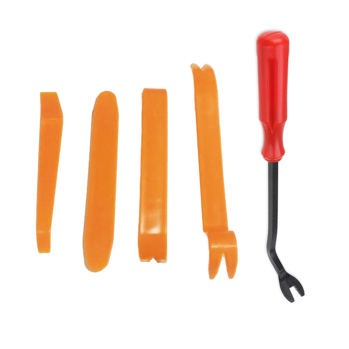 Trim Restorer Plastic - ชุดเครื่องมือถอดแผงคลิปประตูรถยนต์ ใบมีดสำหรับถอดแผงนำทาง เครื่องมือซ่อมแซมและปรับแต่งภายในรถยนต์พลาสติก