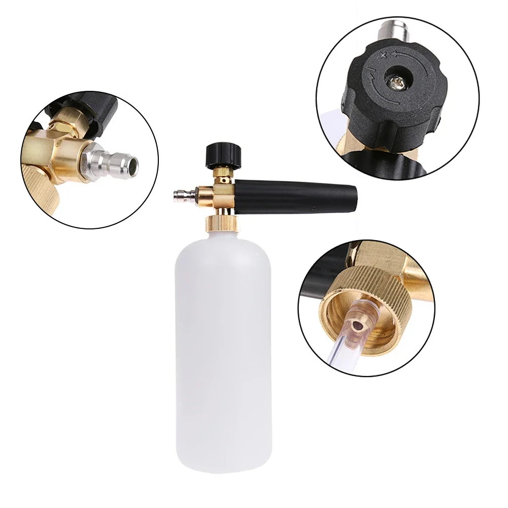 ปืนฉีดโฟมล้างรถ 1 ลิตร ข้อต่อเ - Pressure Washer Foam Gun บทวิจารณ์และราคา