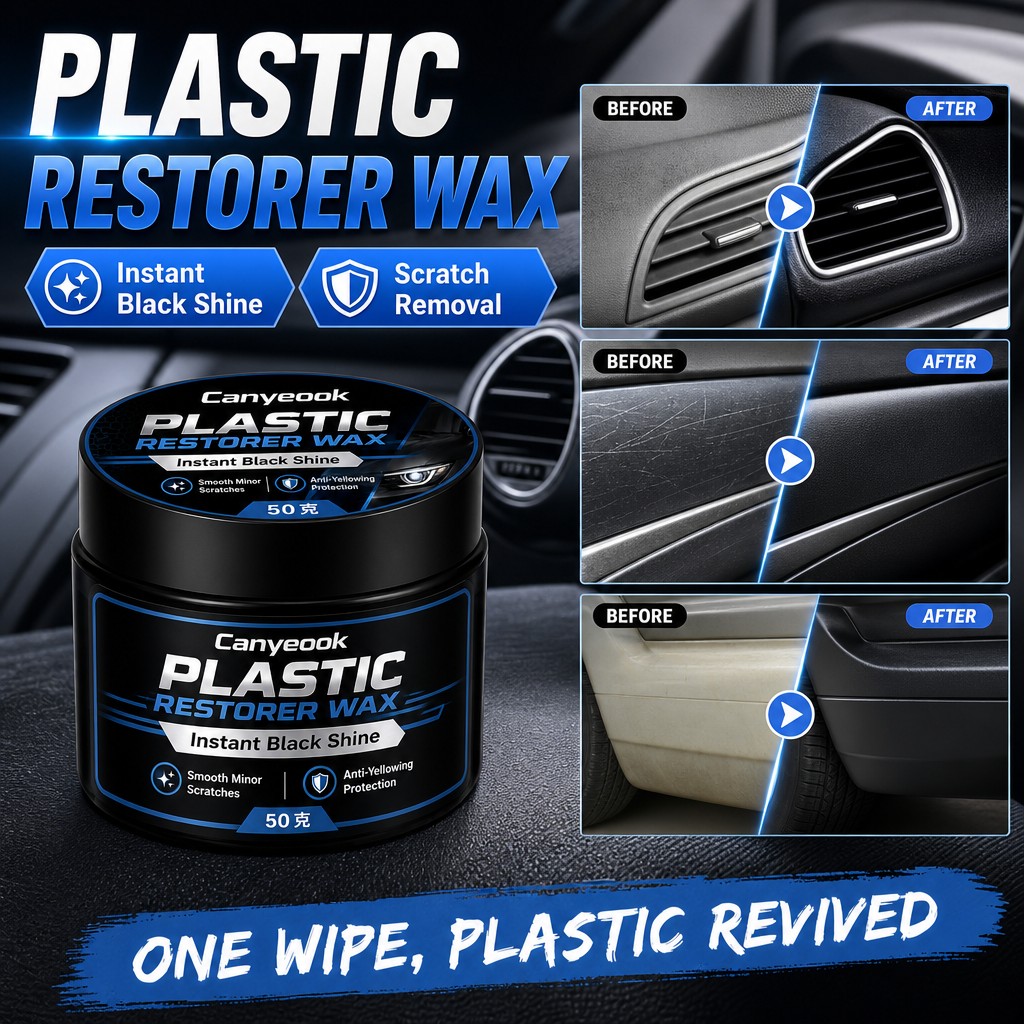 แคนยูค น้ำยาเคลือบพลาสติก ฟื้น - Trim Restorer Plastic บทวิจารณ์และราคา