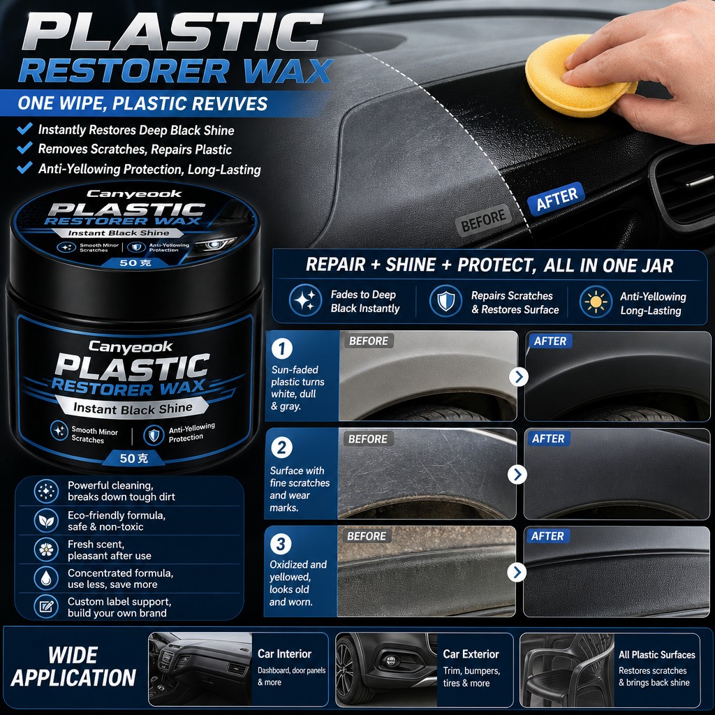 แคนยูค น้ำยาเคลือบพลาสติก ฟื้น - Trim Restorer Plastic บทวิจารณ์และราคา