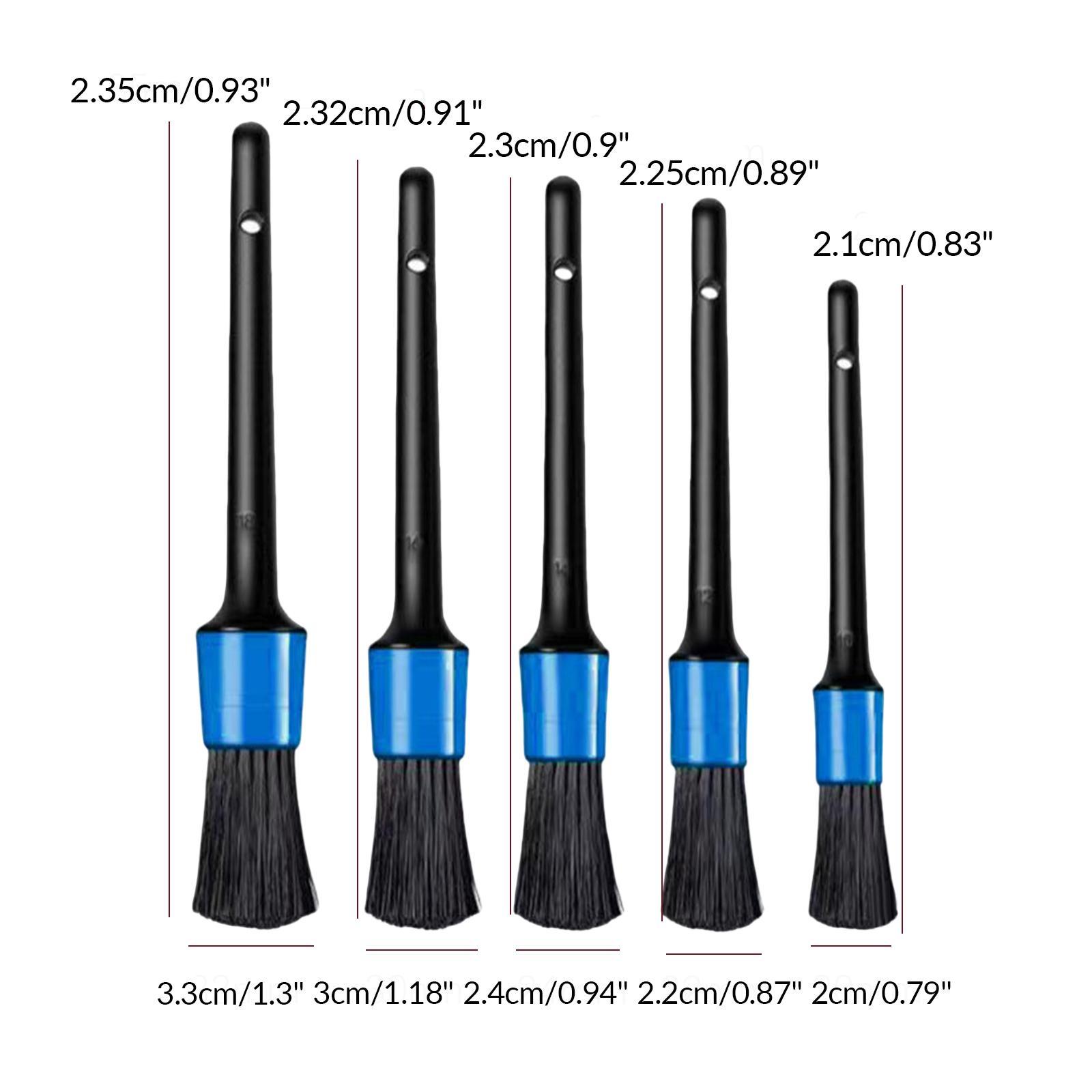 ชุดแปรงทำความสะอาดรถยนต์หลายขน - Detailing Brush Set บทวิจารณ์และราคา