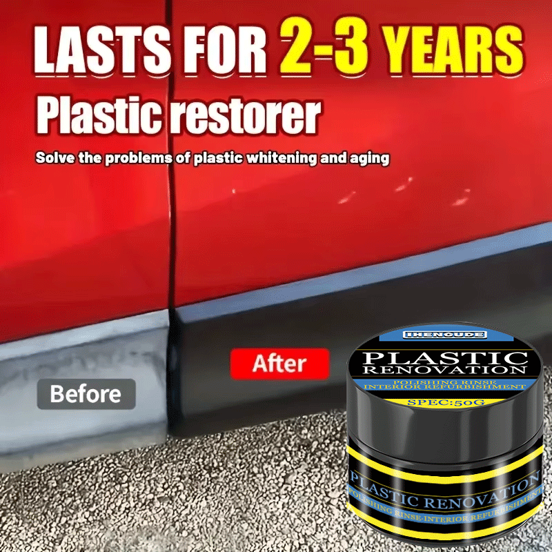 ชุดอุปกรณ์ดูแลพลาสติก - น้ำยาฟ - Trim Restorer Plastic บทวิจารณ์และราคา