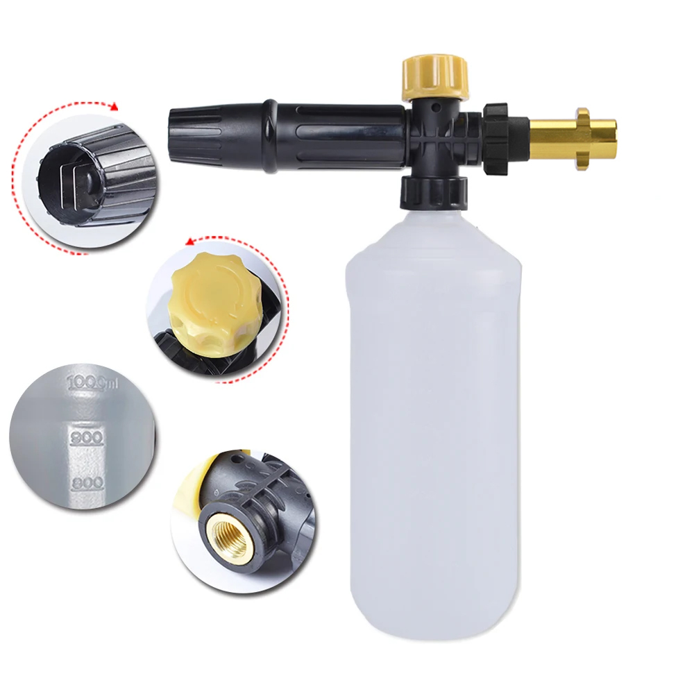 เครื่องฉีดน้ําแรงดันสูง ปืนใหญ - Foam Cannon Car Wash บทวิจารณ์และราคา