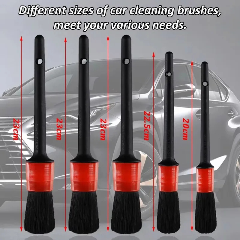 ชุดแปรงทำความสะอาดรถยนต์ใหม่ แ - Detailing Brush Set บทวิจารณ์และราคา