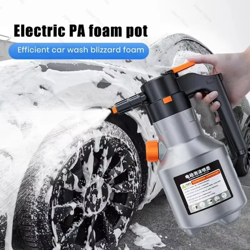 SZUK ใหม่ไฟฟ้าโฟม Sprayer มือถ - Foam Cannon Car Wash บทวิจารณ์และราคา