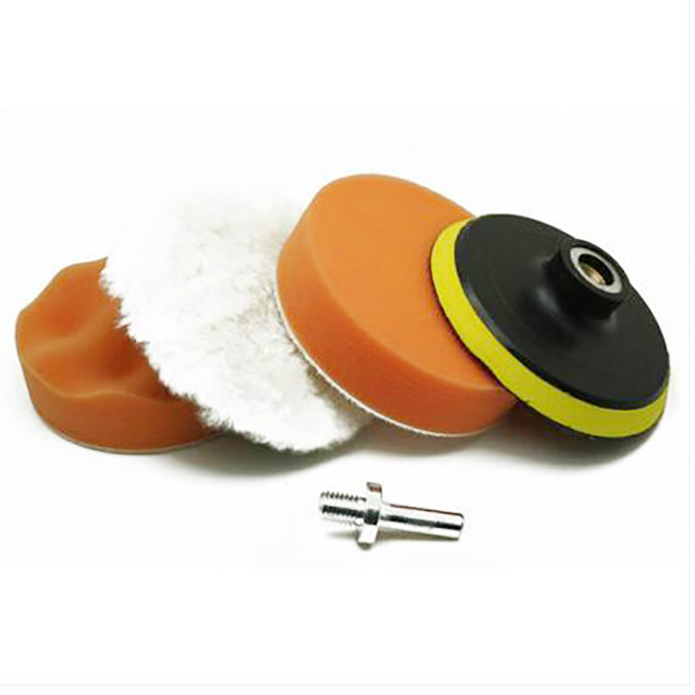 แผ่นบัฟเฟอร์ขัด4 “ขั้นต้นสำหรั - Polish Pad Set Buffer บทวิจารณ์และราคา