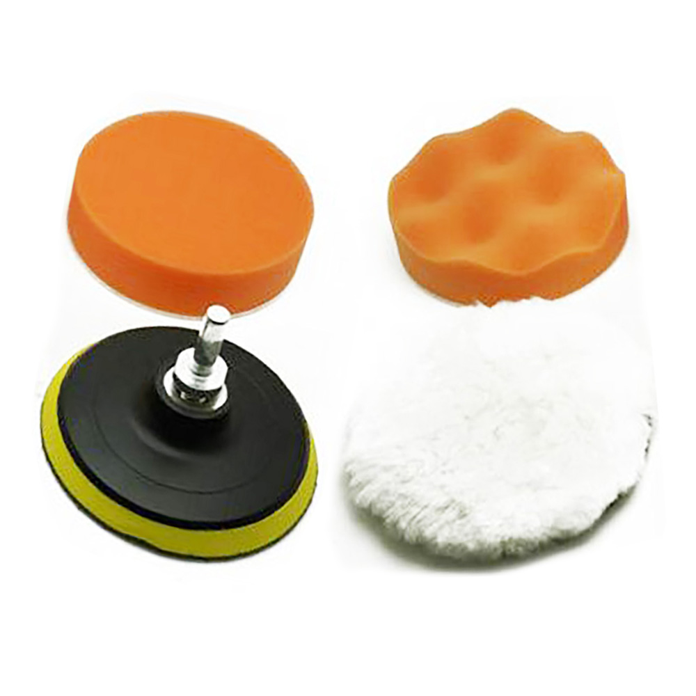 แผ่นบัฟเฟอร์ขัด4 “ขั้นต้นสำหรั - Polish Pad Set Buffer บทวิจารณ์และราคา