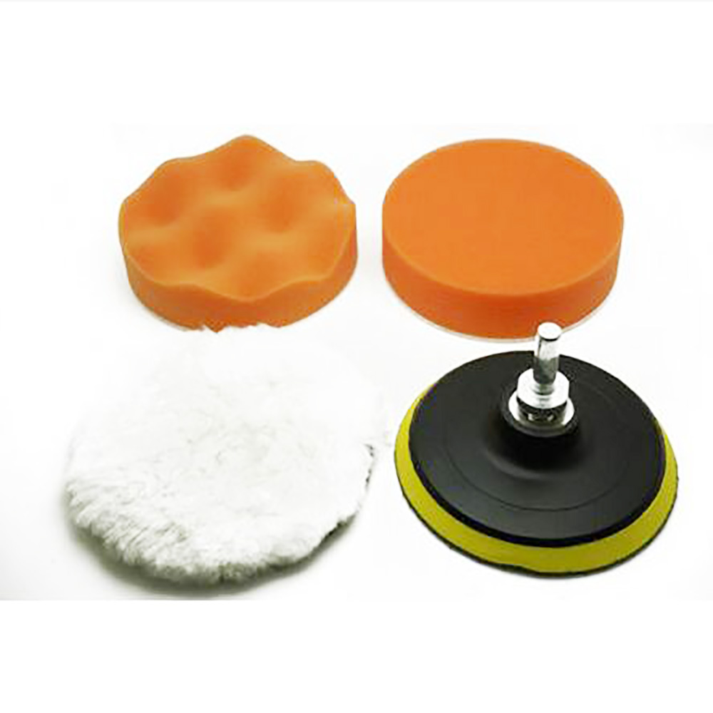 แผ่นบัฟเฟอร์ขัด4 “ขั้นต้นสำหรั - Polish Pad Set Buffer บทวิจารณ์และราคา
