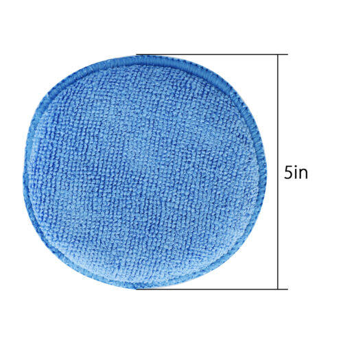10 ชิ้น ฟองน้ำขัดเงาสีฟ้า สองด - Wax Applicator Pad บทวิจารณ์และราคา